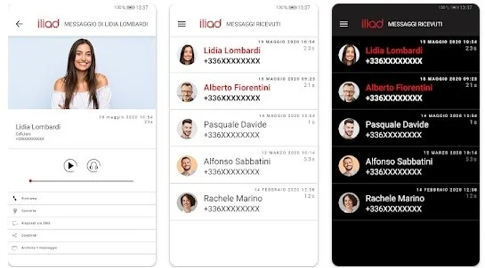 segreteria visiva iliad