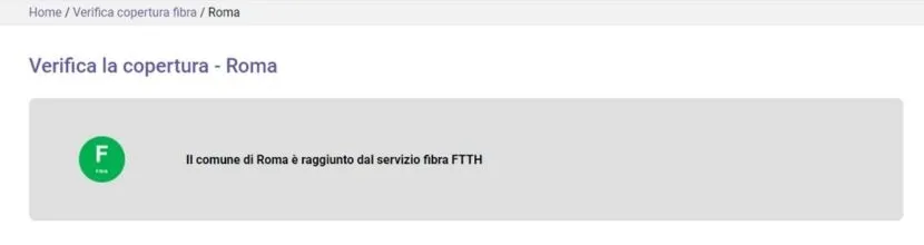 copertura fibra tiscali.it