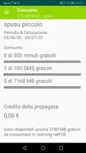 credito residuo spusu